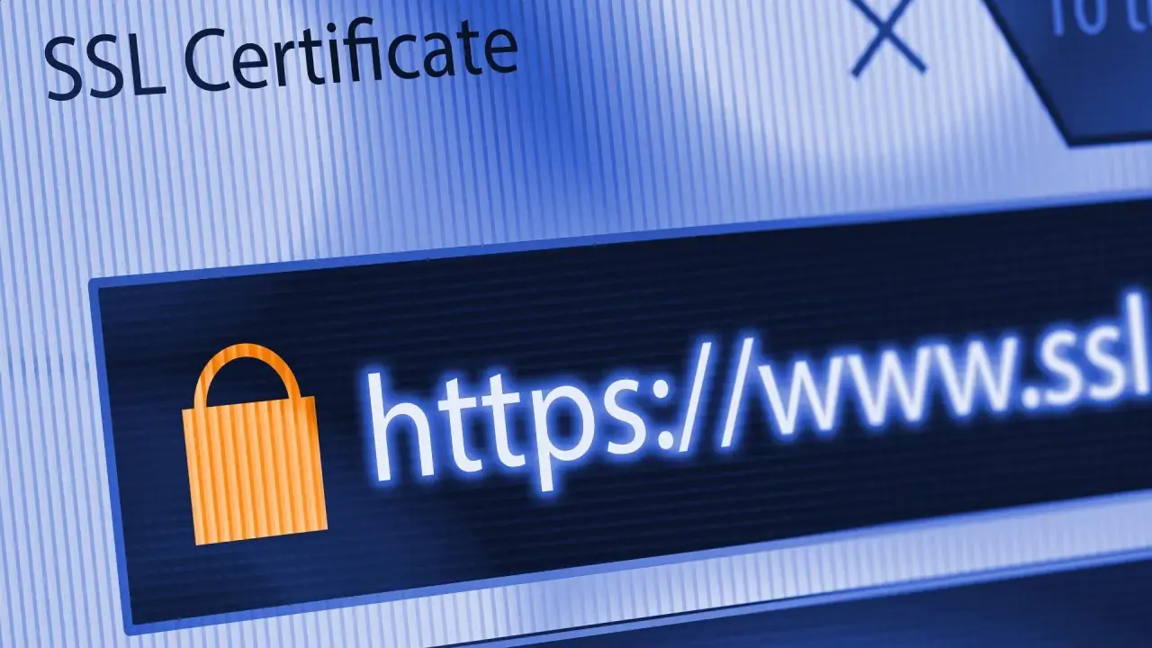SSL Certificate: kłódka i https://www.ssl - to znak, że strona jest bezpieczna.