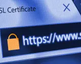 SSL Certificate: kłódka i https://www.ssl - to znak, że strona jest bezpieczna.