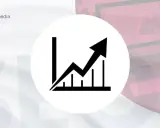 Wykres wzrostu symbolizujący ruch organiczny. Logo ADS 4 media.