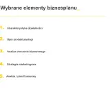 Kluczowe elementy biznesplanu: charakterystyka działalności, opis produktu/usługi, analiza otoczenia, strategia marketingowa i analiza finansowa.