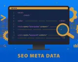 Optymalizacja kodu HTML z meta description i keywords. Lupa analizuje meta dane, kluczowe dla SEO.