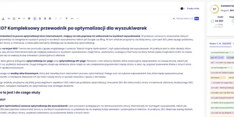 Co to jest SEO? Kompleksowy przewodnik po optymalizacji dla wyszukiwarek. Artykuł omawia definicję SEO, jego znaczenie i podstawy.