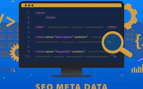 Optymalizacja kodu HTML z meta description i keywords. Lupa analizuje meta dane, kluczowe dla SEO.