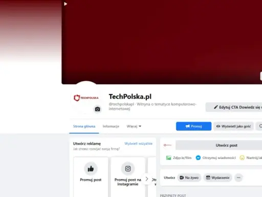 Kliknij "Ustawienia", by dowiedzieć się, jak sprawdzić ilość wyświetleń posta na FB.