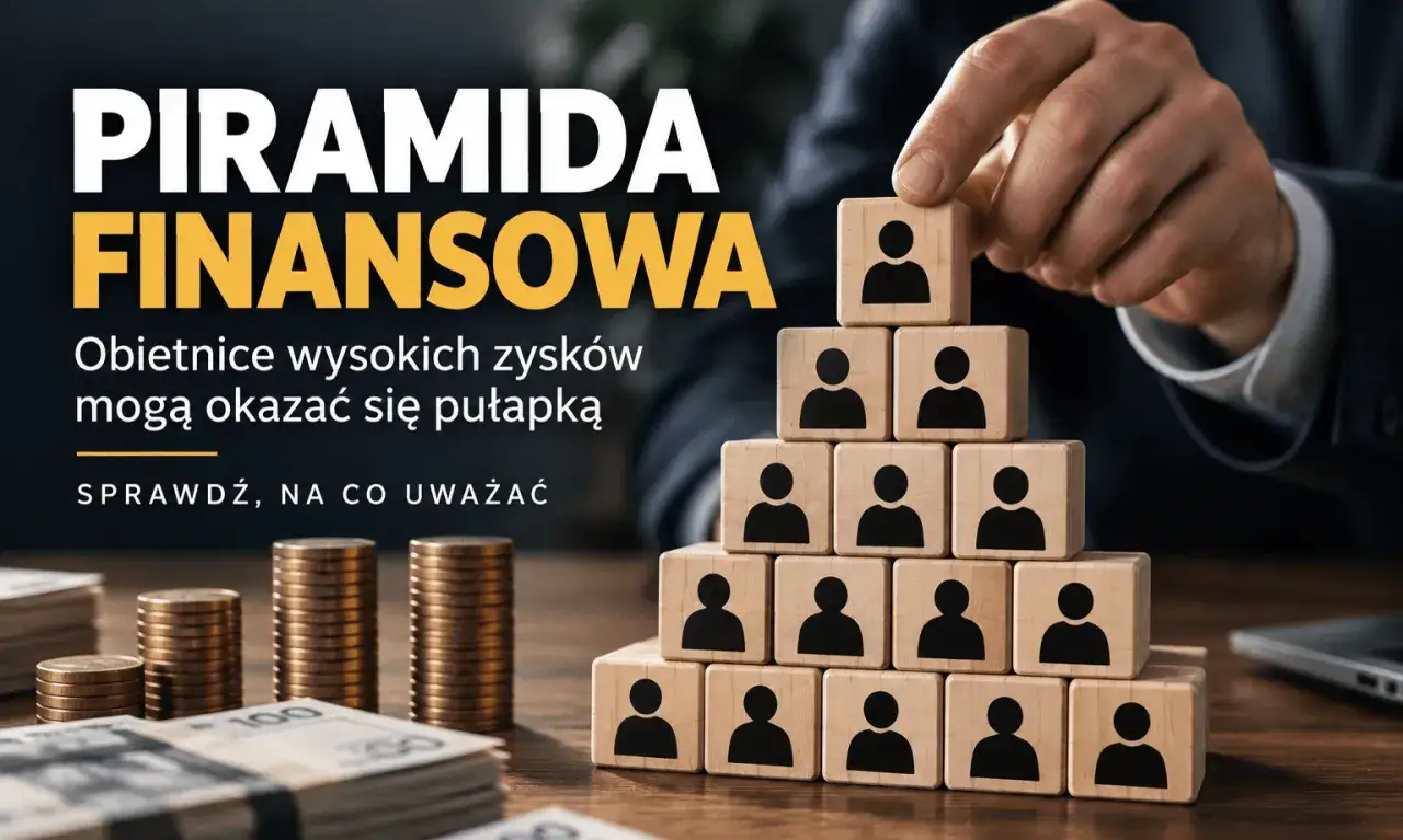 Piramida finansowa, czyli mlm co to? Obietnice szybkich zysk&oacute;w mogą być pułapką. Sprawdź, na co uważać.